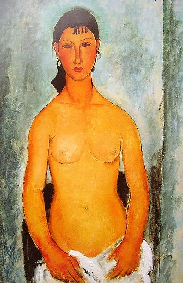 Amedeo Modigliani Elvira oil painting image